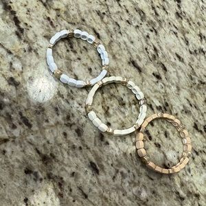 Roxanne Assoulin stack bracelets